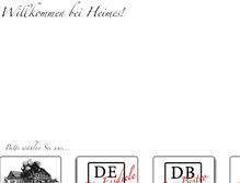 Tablet Screenshot of cafe-heimes.de